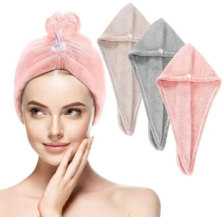Hair Drying Towel Cap – Quick Dry