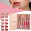 12 Colors HANDAIYAN Matte Liquid Lipstick Set - Image 3