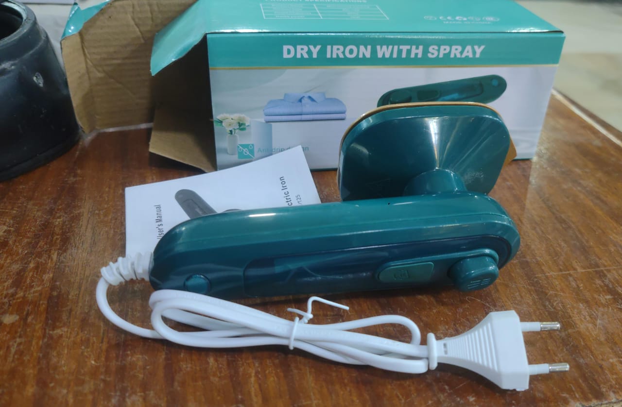 Steam Iron Powerful Performance Smooth Glide Durable Build Easy Operation Reliable Daily Use ~ Non Rotatable - Image 4