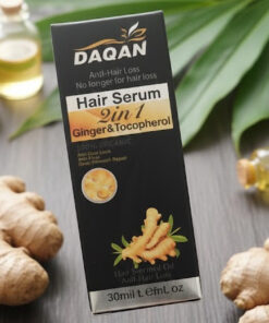DAQAN 2-in-1 Ginger & Tocopherol Hair Serum: Anti-Hair Loss and Deep Repair Treatment