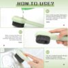 Multifunctional Shoe Brush with Liquid Box, Household Soft Fur Liquid Cleaning Shoe Brush, Long Handle Shoe Brush Press Type Automatic Liquid Shoe Brush - Image 5