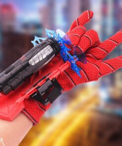 Spiderman Web Dart Shooter | Kids Spider Launcher Toy | With or Without Gloves