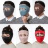 Full Face Shield | Dustproof Anti?Fog | Winter Warm Fleece Mask | Windproof Riding HD Shield – 1Pc Random Colour - Image 4