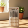 12 Piece Knife Set | Professional Stainless Steel Kitchen Knives With Ergonomic Handles | Sharp