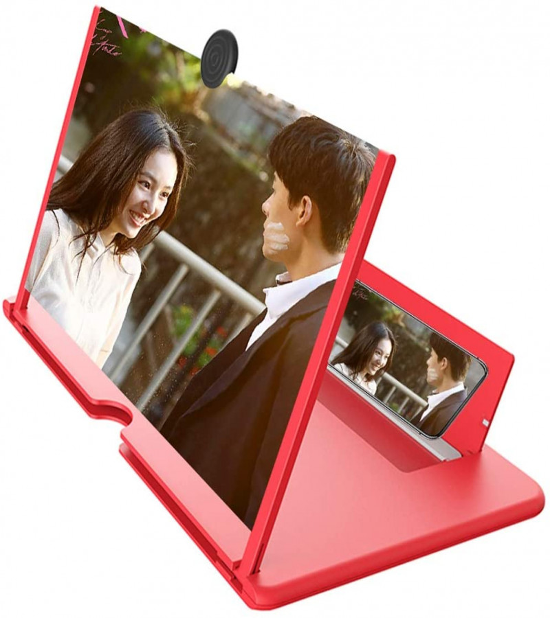 F3 Mobile Screen Magnifier | Enlarged Mobile Screen Amplifier Large Screen Eyes Protection | Size 8 Inch (Random color) - Image 2