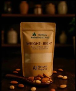 Herbal Heritage Natural Mass Gainer – Dietary Supplement for Healthy Weight Gain & Energy Support- 50g