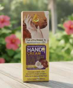 Fruit of the Wokali Smooth Moisturizing Hand Cream 130 ML – With Cocoa Butter & Coconut Oil for Soft Hands