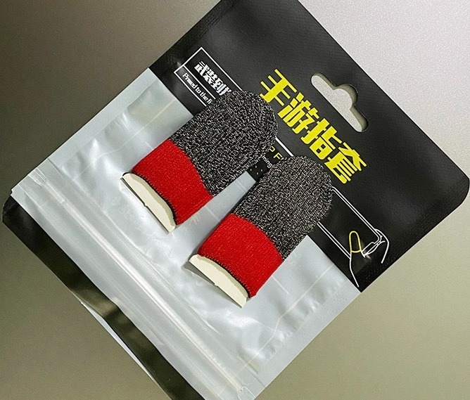 Pair of Gaming Finger Sleeves Sweat Proof Breathable Thumb Sleeves For Mobile Gaming Durable Quality Comfortable Fit - Image 2