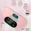 Heating Pad Women Period Pain Cramp Relief Belt | Portable Electric Menstrual Heating Pad With 3 Heat Levels & 4 Massage Modes For Belly And Waist Pain Relief - Image 3