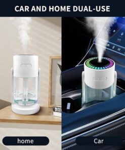 Sky Humidifier | Ultrasonic Air Humidifier & Aroma Diffuser | Cool Mist Maker for Fresh