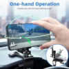 CAR Smart Phone Holder - 360 Free Spin | 360° Mobile Holder Foldable | 360° Rotateable Strong Grip Mobile Holder for Cars - Image 2