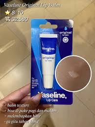Vaseline Lip Balm – 10g Moisturizing Care for Soft