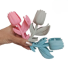 Rose Flower Hair Clips – Stylish Matte Finish Rose-Shaped Claw Clips for Women & Girls (Assorted Colors, Set of 6) - Image 4