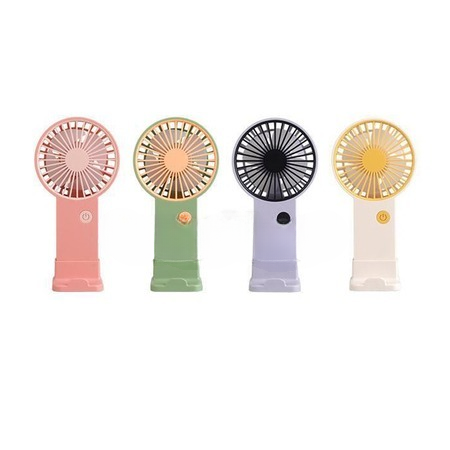 Portable Mini Rechargeable Fan – Single Speed Air Cooler for Summer Use (Random Colors) - Image 5