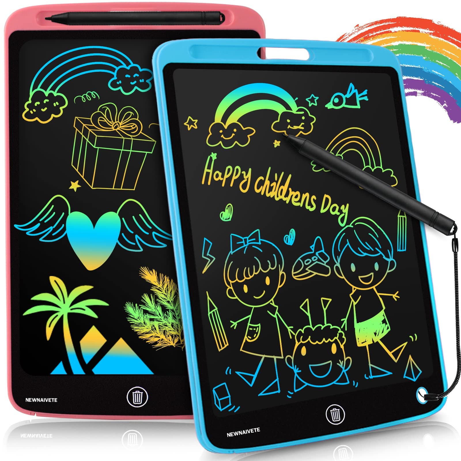 8.5 Inch LCD Writing Tablet for Kids – Colorful Doodle Board Drawing Tablet with Lock, Erasable & Portable - Image 3