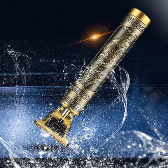 Metal Body -VINTAGE T9 Trimmer hair Trimmer for men shaver for men original Usb Rechargeable hair cutting machine metal body Beard Trimmer
