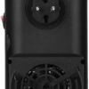 Flame Heater 1000W – Portable Electric Plug-in Room Heater with Flame Effect & Remote Control
