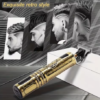 Metal Body -VINTAGE T9 Trimmer hair Trimmer for men shaver for men original Usb Rechargeable hair cutting machine metal body Beard Trimmer, - Image 2