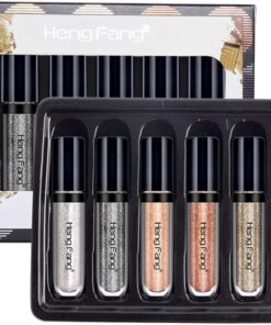 HENG FANG 6 Pcs Liquid Diamond Glitter Eyeshadows Set – Waterproof
