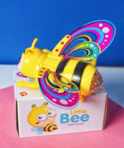 Battery Operated Light Sound Musical Crawling Bee Toy for Toddler Kids Boys Girls