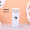 Hot & Cold Stainless Steel Vacuum Flask – 380ml | Double Wall Insulated Water Bottle | Leakproof Coffee & Tea Thermos Travel Mug (Random Color) - Image 2