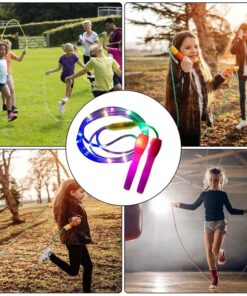 Lighting Jump Skipping Rope – LED Fitness Rope for Kids & Adults