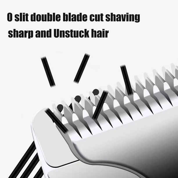 (plastic body) Vintage T9 Hair Trimmer Cordless Professional Hair Clippers Electric Trimmers For Men Metal head (random color) - Image 5