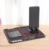 Non Slip Dashboard Matt With Phone Holder Keychain Coins Card Holder - Image 3