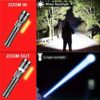 Portable LED flashlight