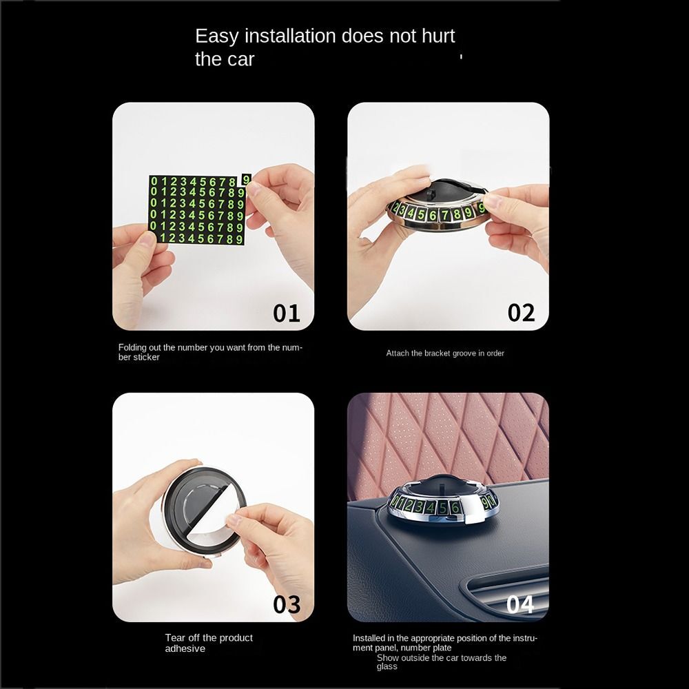 2 in 1 Dashboard Car Phone Holder with Navigation Bracket - 360° Rotation Phone Bracket For Car Use - Random Color - Image 3