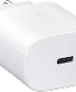 Samsung 25W Charger Without Cable | Super Fast Charging | USB Type C Fast Charger With Box (Random color)