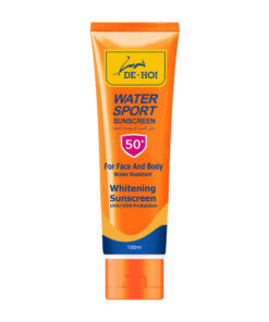 De-Hoi Water-Resistant Whitening & Moisturizer Sunblock Sunscreen | Sun Protection + Skin Brightening | Lightweight & Hydrating for Face & Body