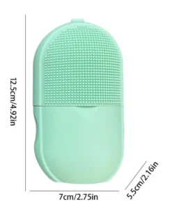 Silicone Cleansing Ice Lattice | Ice Roller Facial Massage | Ice Cube Roller with Scrub - Random color