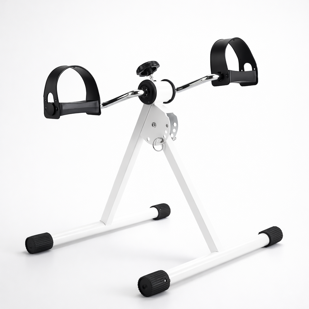 Foot Hand Cycle Portable Peddler Machine Bicycle Exerciser Arm Leg Exerciser while Sitting