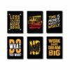 Set of 6 Premium Wall Art Photo Tiles – Modern Home Decor Sets
