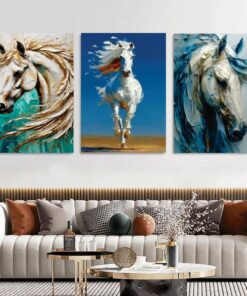 Set of 3 Premium Wall Art Photo Tiles – Modern Home Decor Sets 8x11