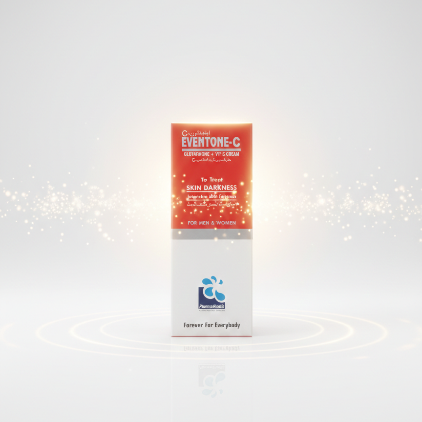 Eventone-C Glutathione & Vitamin C Cream – Intensive Skin Fairness & Dark Spot Care for Men & Women 30g - Image 2