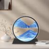 Moving Sand Art Picture – 3D Dynamic Deep Sea Sandscape with Display Stand - Without Light | Size 8 Inch (Random Color) - Image 2