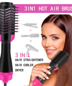 3-in-1 Hot Air Brush – Professional One-Step Hair Dryer