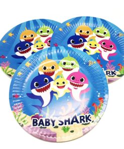 Character Birthday Plates | 10 Pcs Set | Disposable Party Plates | Fun & Colorful | Random Color And Design