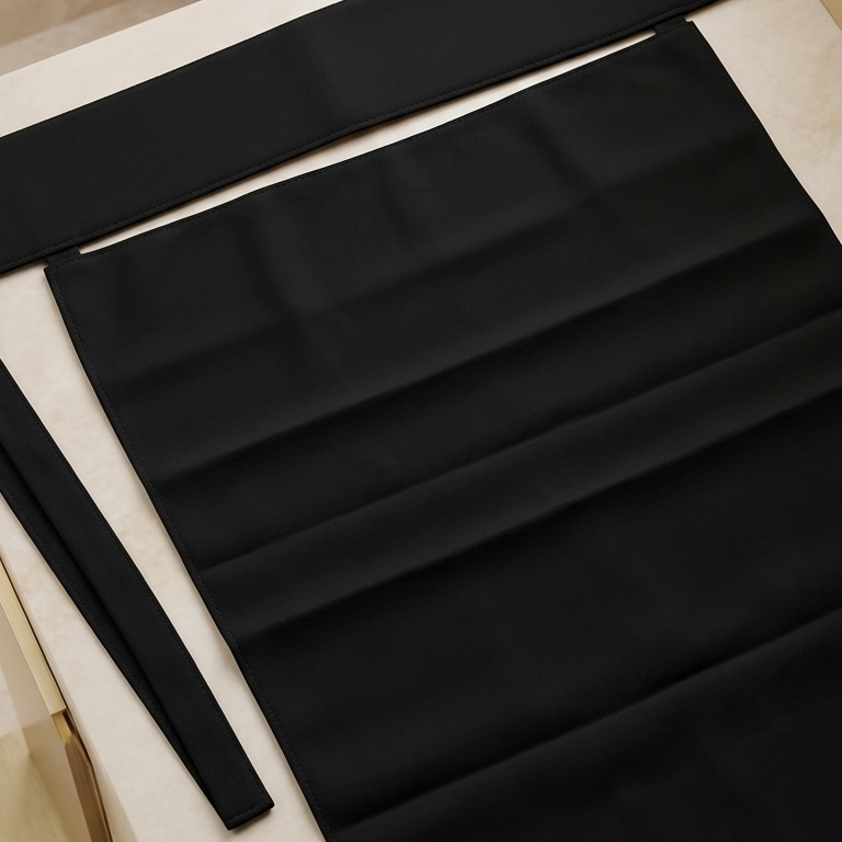 Saudi Style Fancy Niqab – Size 14 Length Premium Formal Fabric - Image 2