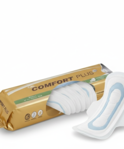 Comfort 10 Pcs sanitary Pads | Comfort Plus Ultra-Soft Sanitary Pads with Leak Protection