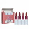 HengFang Hey Girl Mini Velvet Matte Lipstick Set | High Pigment Long-Lasting Lip Color | Pack of 4 Shades