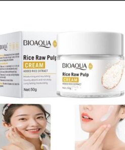 BIOAQUA Rice Raw Pulp Facial Cream - Moisturizing Face Cream 50g