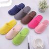 Multi Color Soft Cotton Slippers For Men And Women Free Size (Random Color) - Image 2