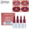 Hey Girl 4 Pcs Lipstick Set Creamy Multicolor Lipsticks - Image 3