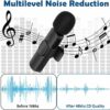 K11 2 IN 1 Collar Wireless Microphone Iphone/Android & Type C Supported - Image 4