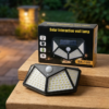 100 LED Solar Power Sensor Wall Light – IP65 Waterproof Outdoor Security Motion Sensor Lamp with 3 Lighting Modes - Image 3