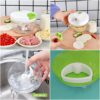 Best Quality Manual Spin Cutter For Kitchen Hand Pulled Chopper Grinder Slicer For Vegetables Fruits Onions Garlic And Salad - Image 2