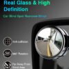 Blindspot Rearview Convex Mirror – 2pcs | Wide-Angle Anti-Glare Side Mirror for Cars & Vehicles - Image 3